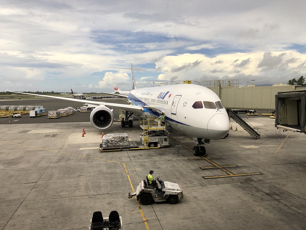 NH181 ホノルル~成田】SFC特典で無料アップグレード!! プレミアム